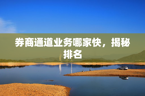券商通道业务哪家快，揭秘排名