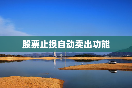 股票止损自动卖出功能