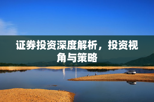 证券投资深度解析，投资视角与策略