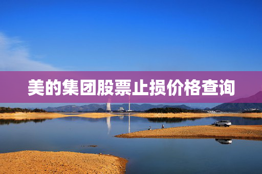 美的集团股票止损价格查询