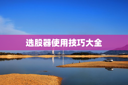 选股器使用技巧大全