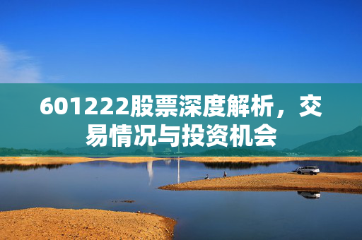 601222股票深度解析，交易情况与投资机会