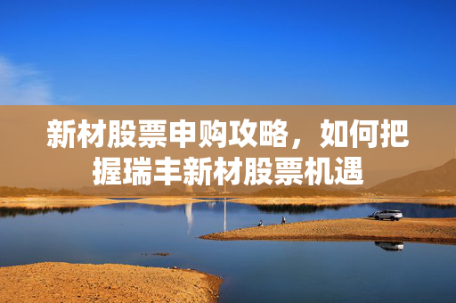 新材股票申购攻略，如何把握瑞丰新材股票机遇
