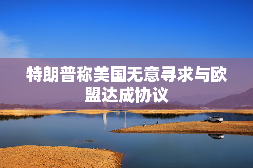特朗普称美国无意寻求与欧盟达成协议