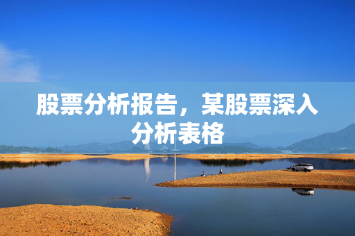 股票分析报告，某股票深入分析表格