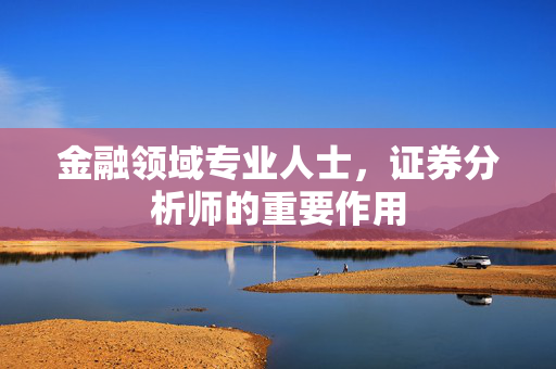 金融领域专业人士，证券分析师的重要作用