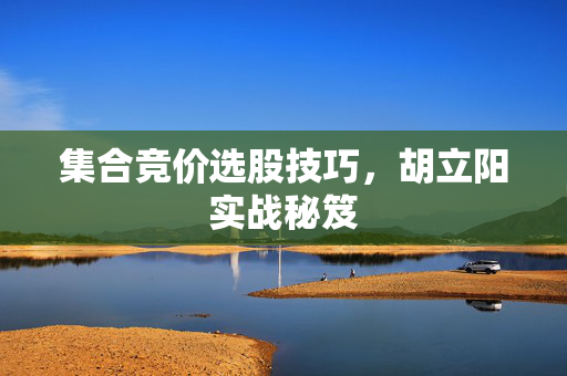 集合竞价选股技巧，胡立阳实战秘笈