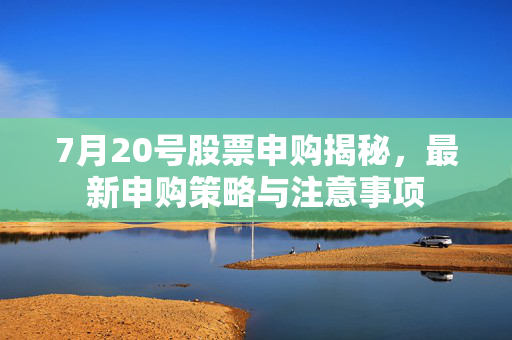 7月20号股票申购揭秘，最新申购策略与注意事项