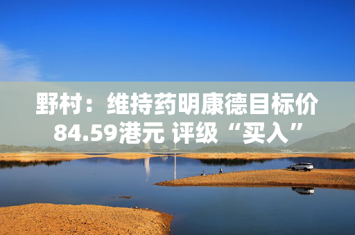 野村：维持药明康德目标价84.59港元 评级“买入”