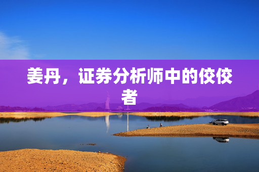 姜丹，证券分析师中的佼佼者