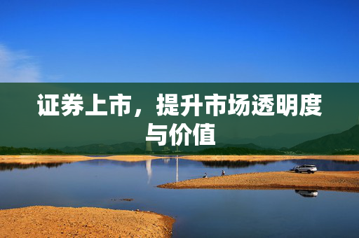 证券上市，提升市场透明度与价值