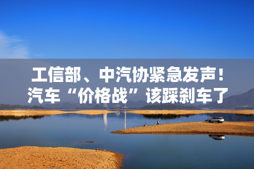 工信部、中汽协紧急发声！汽车“价格战”该踩刹车了