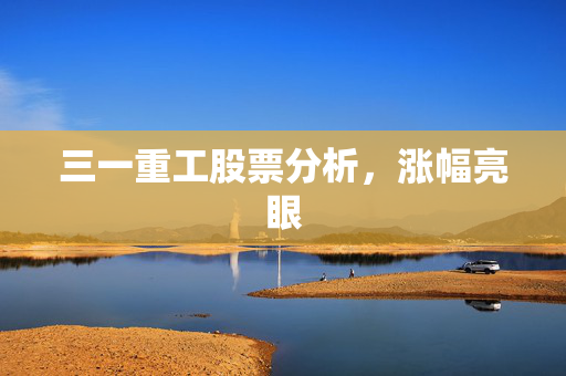 三一重工股票分析，涨幅亮眼
