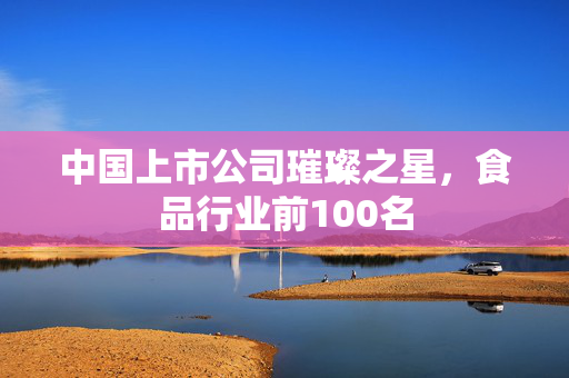中国上市公司璀璨之星，食品行业前100名