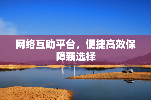 网络互助平台，便捷高效保障新选择