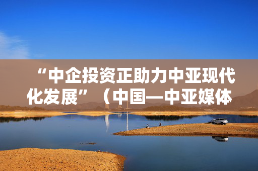 “中企投资正助力中亚现代化发展”（中国—中亚媒体高质量共建“一带一路”联合采访）