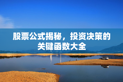 股票公式揭秘，投资决策的关键函数大全