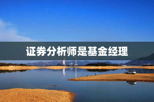 证券分析师是基金经理