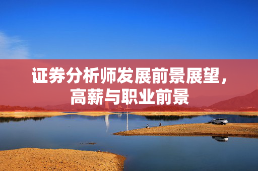 证券分析师发展前景展望，高薪与职业前景