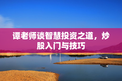 谭老师谈智慧投资之道，炒股入门与技巧
