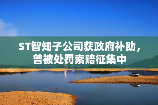 ST智知子公司获政府补助，曾被处罚索赔征集中