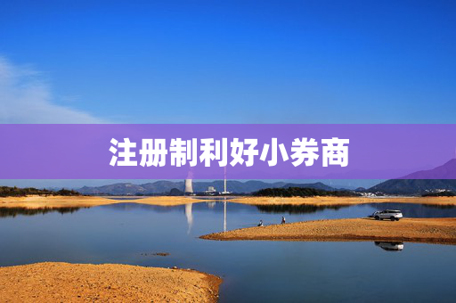 注册制利好小券商
