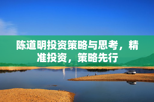 陈道明投资策略与思考，精准投资，策略先行