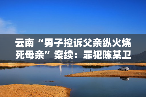 云南“男子控诉父亲纵火烧死母亲”案续：罪犯陈某卫已被执行死刑