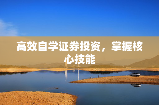 高效自学证券投资，掌握核心技能
