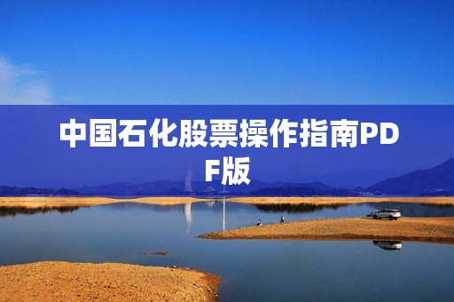 中国石化股票操作指南PDF版