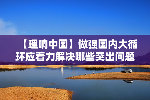 【理响中国】做强国内大循环应着力解决哪些突出问题